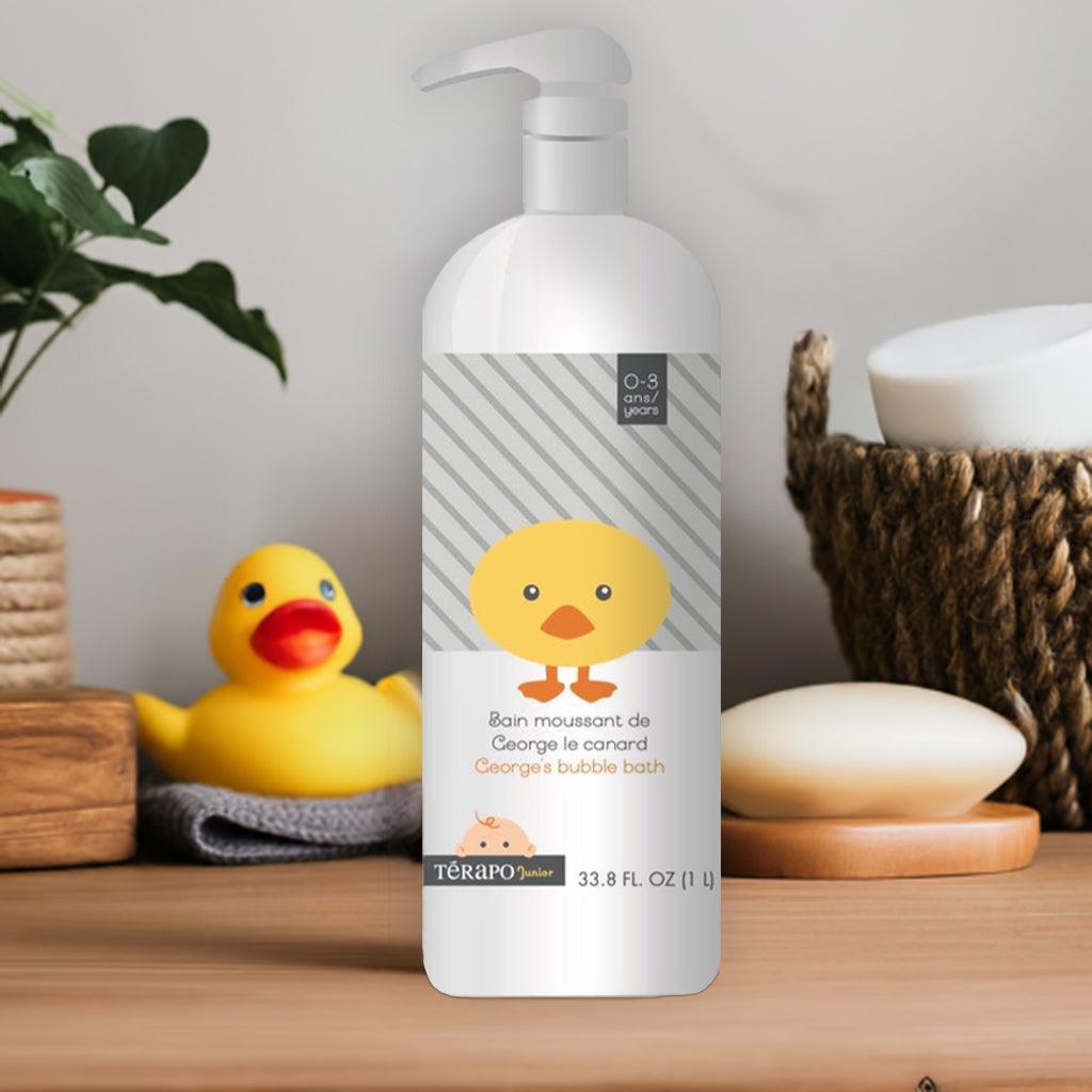 Bain moussant George le canard - Clinique à Deux Cheveux