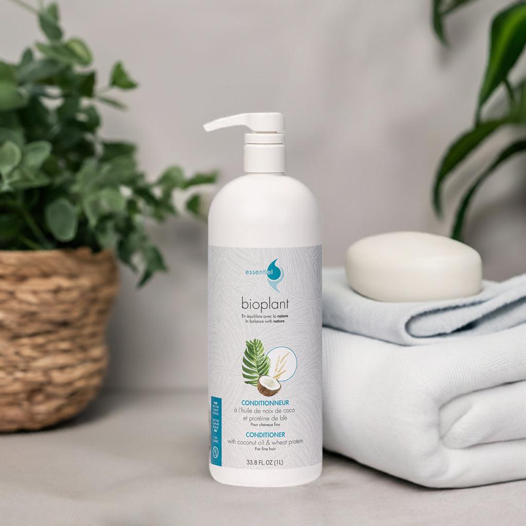Conditionneur à l'huile de noix de coco - Clinique à Deux Cheveux