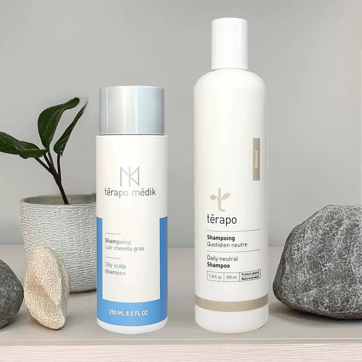Shampoing Perte Cheveux Hommes Phase 4 | Kit Térapo Médik - Clinique à Deux Cheveux