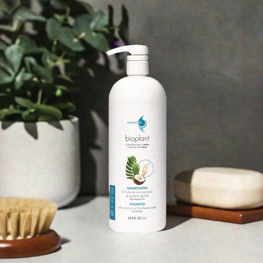 Shampoing à l'huile de noix de coco - Clinique à Deux Cheveux