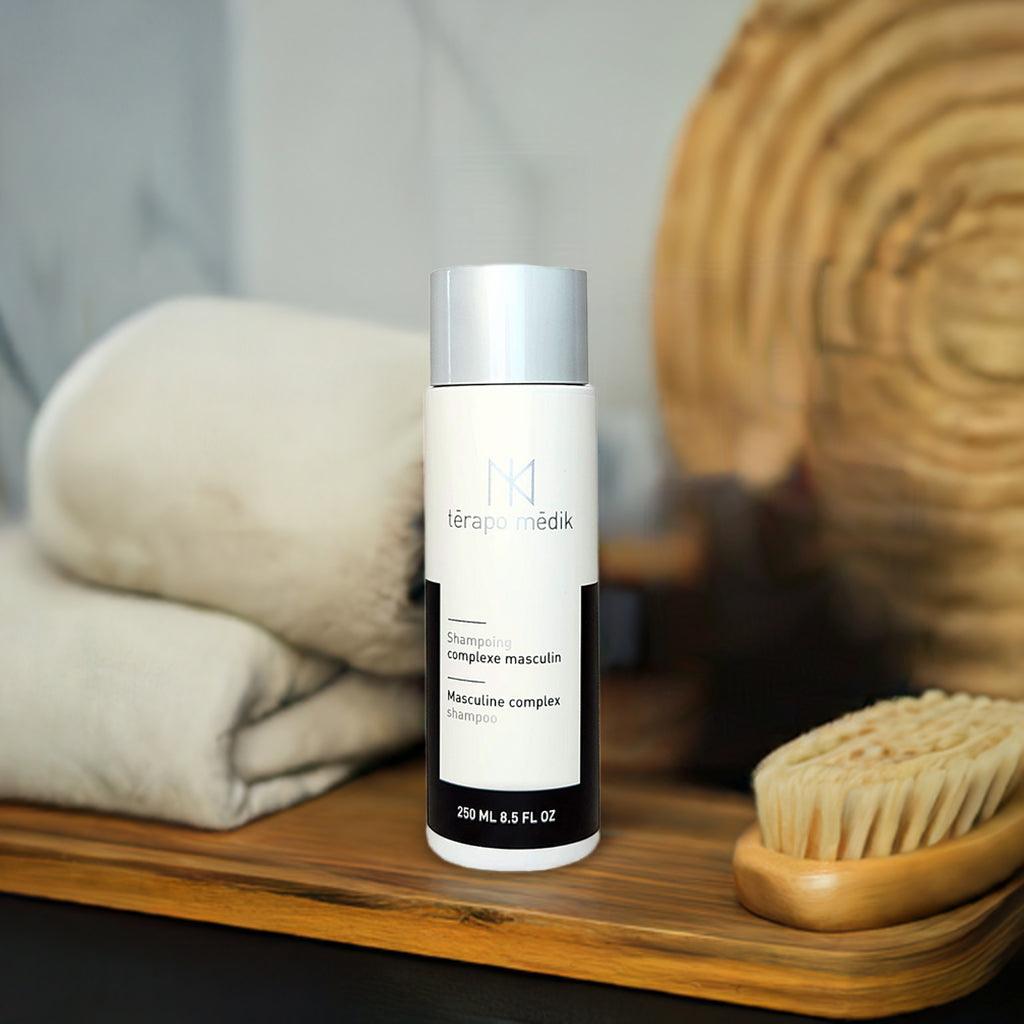 Shampoing complexe masculin Térapo Médik - Clinique à Deux Cheveux
