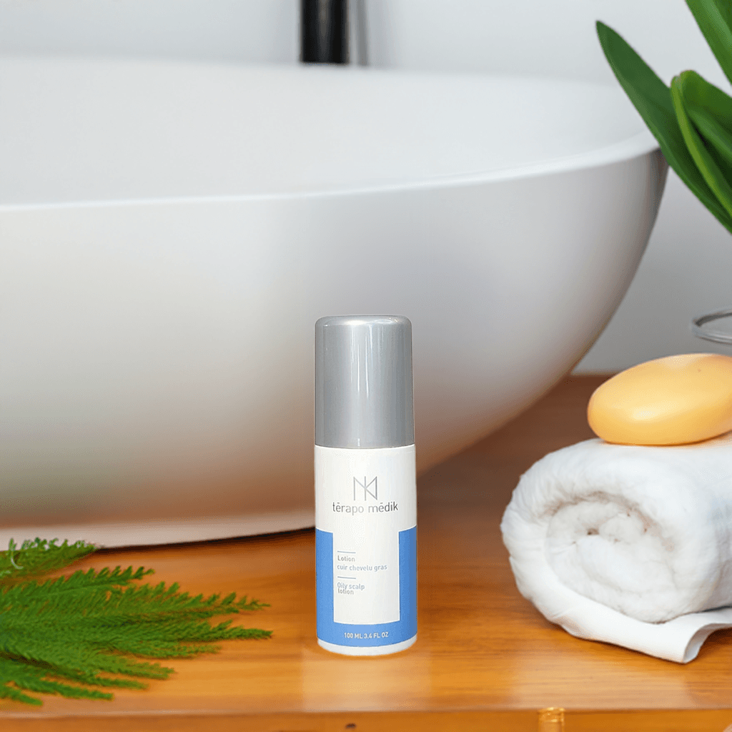 Lotion cuir chevelu gras Térapo Médik - Clinique à Deux Cheveux