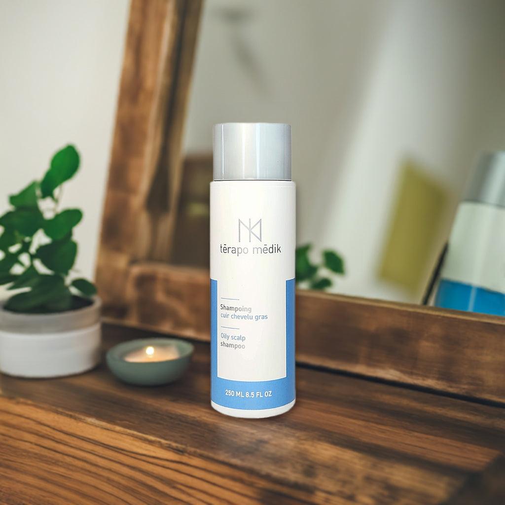Shampoing cuir chevelu gras Térapo Médik - Clinique à Deux Cheveux