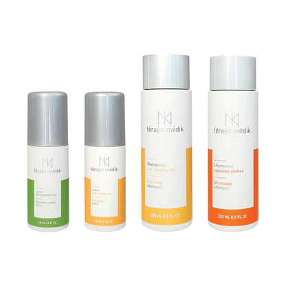 Shampoings Psoriasis avec Lotions - Squames Légères et Démangeaisons - Clinique à Deux Cheveux