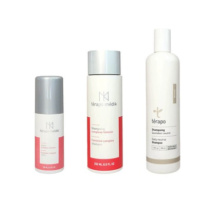 Ensemble Déséquilibre Hormonaux pour Perte Cheveux Femmes